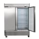 Maxx Cold MXSF-49FDHC 54" Two Section Reach-In Freezer w/ 2 Solid Doors, Bottom Mount, 43 cu. ft.  5 image