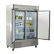 Maxx Cold MXSF-49FDHC 54" Two Section Reach-In Freezer w/ 2 Solid Doors, Bottom Mount, 43 cu. ft.  7 image