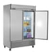 Maxx Cold MXSF-49FDHC 54" Two Section Reach-In Freezer w/ 2 Solid Doors, Bottom Mount, 43 cu. ft.  8 image