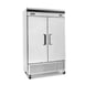 Migali C-2FB-HC 54" Two Section Reach-In Freezer w/ 2 Solid Doors, Bottom Mount, 45 cu. ft. 1 image