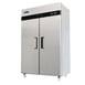 Migali C-2R-HC 51" Two Section Reach-In Refrigerator w/ 2 Solid Doors, Top Mount, 43 cu. ft. 1 image