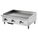 Migali C-G36 36" Countertop Manual Gas Griddle, 3/4" Steel Plate, 90.000 BTU 1 image