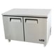 Migali C-U48R-HC 48" Two Section Undercounter Refrigerator w/ 2 Doors, 12 cu. ft. 1 image