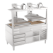 Mibrasa GMBMC160 64" Charcoal Parrilla Grill w/ (2) Adjustable Grills and Complete Stand Base 1 image
