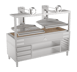 Mibrasa GMBMC200 82" Charcoal Parrilla Grill w/ (2) Adjustable Grills and Complete Stand Base 1 image