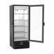 Beverage Air MMF12HC-1-B-IQ 25" 1 Glass Door Merchandiser Freezer in Black, 11.9 cu. ft. 3 image