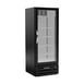 Beverage Air MMF12HC-1-B 24" 1 Glass Door Freezer Merchandiser in Black, 11.9 cu. ft. 1 image