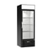 Beverage Air MMF19HC-1-B 27" 1 Glass Door Merchandiser Freezer in Black, 17.87 cu. ft. 1 image