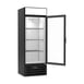Beverage Air MMF19HC-1-B 27" 1 Glass Door Merchandiser Freezer in Black, 17.87 cu. ft. 3 image