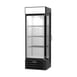 Beverage Air MMF19HC-1-B 27" 1 Glass Door Merchandiser Freezer in Black, 17.87 cu. ft. 4 image