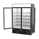 Beverage-Air MMF49HC-1-B 52" 2 Glass Door Merchandising Freezer in Black, 46.2 cu. ft. 4 image