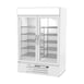 Beverage-Air MMF49HC-1-W 52" 2 Glass Door Merchandiser Freezer in White, 46.2 cu. ft. 2 image