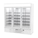 Beverage Air MMF72HC-5-W 75" 3 Glass Door Merchandiser Freezer in White, 68.5 cu. ft. 2 image