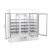 Beverage Air MMF72HC-5-W 75" 3 Glass Door Merchandiser Freezer in White, 68.5 cu. ft. 3 image