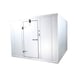 Mr.Winter MRW8X12CFRHHP 8' X 12' Indoor Walk-In Cooler with Floor, Self-Contained 1 image