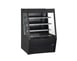 Kool-It KOM-48XBK 50"  Self-Serve Vertical Open Air Merchandiser in Black, 3 Shelves, w/ Night Curtain, 15 cu. ft. 1 image