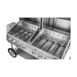 Sierra SRBQ-60 80" Mobile Commercial Outdoor Grill, 8 Burners, Roll Dome, 120.000 BTU 2 image