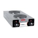 Nemco 6310-3 25 1/2" Electric Countertop Hotplate w/ (2) Solid Burners, Manual Controls, 2.0 kW, 120v 1 image