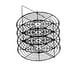 Nemco 66791-1 Rack System for #6452 And 6452-2 Heavy Gauge Wire Four Tier 18"  Diameter 1 image