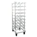 New Age 1250CK Aluminum Full Size Mobile Can Rack with 162 #10 or 216 #5 Cans Capacity  1 image