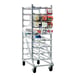 New Age 1256CK Aluminum Mobile Can Rack with 216 #10 or 297 #5 Cans Capacity   1 image