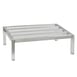 New Age 2007 72" x 30" x 12" Aluminum Mobile Dunnage Rack with 4000 lb. Capacity, NSF 1 image
