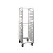 New Age 4331 Lifetime Series 20 Pan Mobile End Load Aluminum Bun / Sheet Pan Rack 1 image