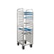 New Age 4331 Lifetime Series 20 Pan Mobile End Load Aluminum Bun / Sheet Pan Rack 2 image