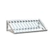 New Age 97102 Aluminum T-Bar Wall Mounted Slanted Shelf - 48"W x 13"D 1 image
