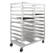New Age 97690 20 Pan Aluminum Universal  Bun / Sheet Pan Rack w/ 6" Bottom Load Slides 1 image