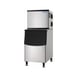 Norpole NPCIM350M/NPCIM350BIN Air Cooled Full Cube 350 lb Ice Machine with Bin, 230 lb Storage 1 image