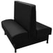 Oak Street ONS-4842-DBL 48"L Double Plain Back Booth, Fully Upholstered, 42" Height 1 image