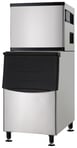 Omcan USA 47485 Air Cooled Full Cube 350 lb Ice Machine with Bin, 275 lb Storage 1 image