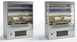 Oscartek MURO H78 1000 40" Self Serve Air Screen Wall Refrigeration Merchandiser, Stainless Steel, Self-Contained, 4 Shelves, w/ LED Lighting 1 image