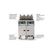 Pitco SELV14C/184/FD Multiple Battery Electric Floor Fryer w/ (1) 30-Lb. & (1) 40-Lb. Vats 8 image