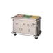 Piper Products DME-4-PTSB 64" Pipermatic Serving Counter, (4) Sealed Wells 1 image