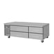 Turbo Air PRCBE-72F-N 72" 4 Drawers Pro Series Freezer Chef Base, Marine Edge, 12.14 cu. ft. 1 image
