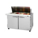 Turbo Air PST-48-18-N 48" Mega Top Sandwich/Salad Prep Table w/ 2 Doors, 18 Pans 1 image