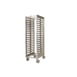 Prairie View LE6018A L-Series 10 Pan Aluminum Mobile End Load Sheet Pan Rack, Assembled 1 image