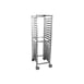 Prairie View WE2018KD 30 Pan End Load Institutional W-Series Bun / Sheet Pan Rack, Unassembled 1 image
