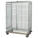 Quantum MD2436-70SEC Chrome Dolly Base Security Cart with 2 Shelves, 24" x 36" x 70" 1 image