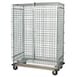 Quantum MD2448-70SEC Chrome Dolly Base Security Cart with 2 Shelves, 24" x 48" x 70" 1 image