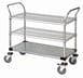 Quantum WRC-2142-3CG Utility Service Cart with Wheels 1 image
