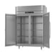 Victory RFSA-2D-S1-EW-HC 58" 2-Section Reach-In Refrigerator/Freezer Combo w/ 2 Solid Doors, Aluminum Interior 5 image