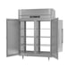Victory RFSA-2D-S1-EW-PT-HC 58" 2-Section Pass-Thru Refrigerator/Freezer Combo w/ 4 Solid Doors, Aluminum Interior 5 image
