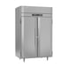 Victory RFSA-2D-S1-HC 52" 2-Section Reach-In Refrigerator/Freezer Combo w/ 2 Solid Doors, Aluminum Interior 1 image