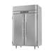Victory RFSA-2D-S1-HC 52" 2-Section Reach-In Refrigerator/Freezer Combo w/ 2 Solid Doors, Aluminum Interior 3 image