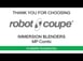 Robot Coupe MP450FW Hand Immersion Mixer w/ 10" Whisk, Variable Speed, 250 to 15000 RPM, 720 W, 1,1 Hp 6 image