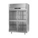 Victory RS-2D-S1-HG-HC 52" Two Section Reach-In Refrigerator w/ 4 Glass Swing Half Doors, Stainless Steel, 44.5 cu. ft. 3 image
