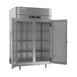 Victory RSA-2D-S1-HC 52" Two Section Reach-In Refrigerator w/ 2 Solid Swing Full Doors, Aluminum Interior, 44.5 cu. ft. 4 image